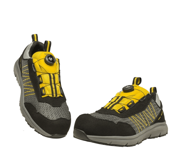 Bennon VENTOR S1PS ESD B-SPIN Gul Lav arbejdssko BOA 39