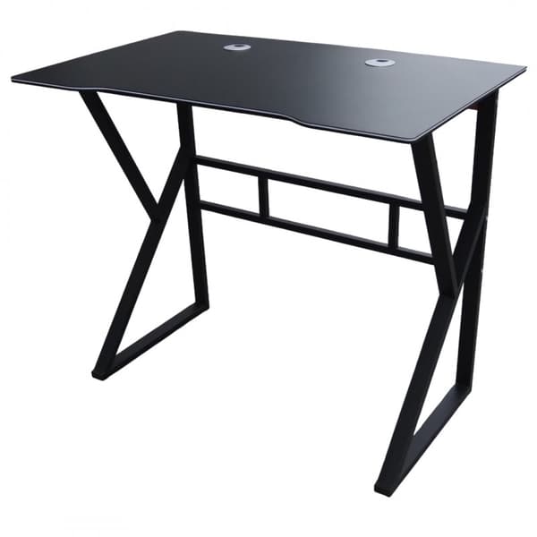 Sort gaming computerbord 100 x 60 cm STL20CZ