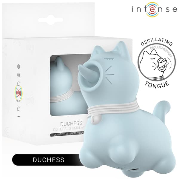 Intense Puppy Blue - Precisionssilikon USB-punktstimulator