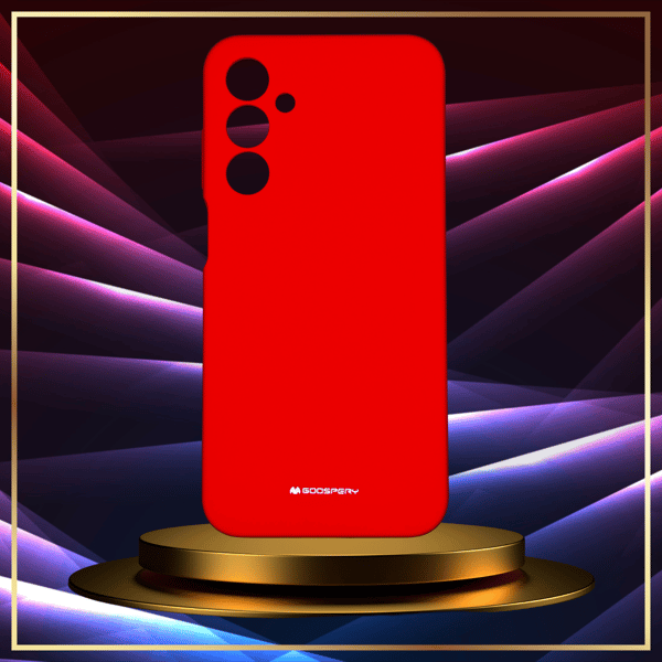 Mercury Silikone Etui til Galaxy A25 5G, Rød