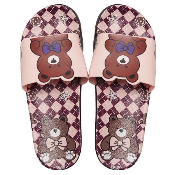 Dame Teddy Bear Pool Flip-Flops Pink Riki 40/41