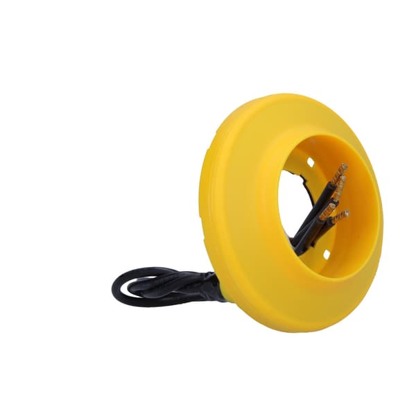 M22-XPV60-Y-24 LED-belyst ring 24V AC/DC