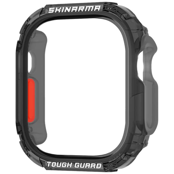 Skinarma Atom-etui til Apple Watch 49mm, røgfarvet