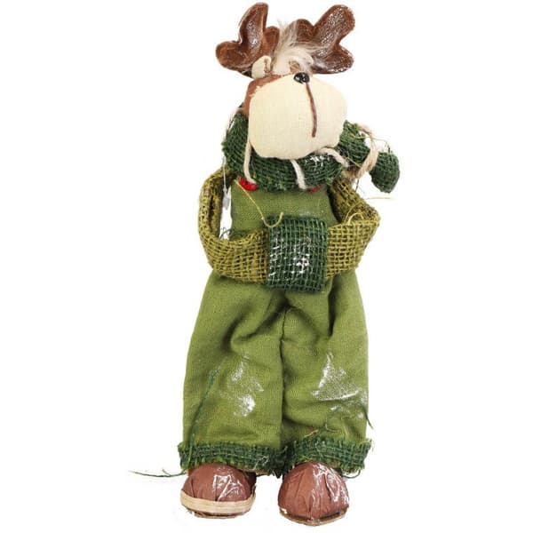 Stående ren grøn 28 cm