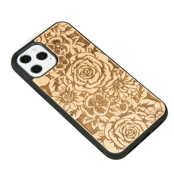 Træcover til iPhone 12 Pro Max ROSES ANIEGRE