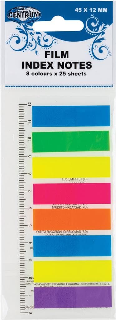 Indexflikar 45x12mm 25K. 87409