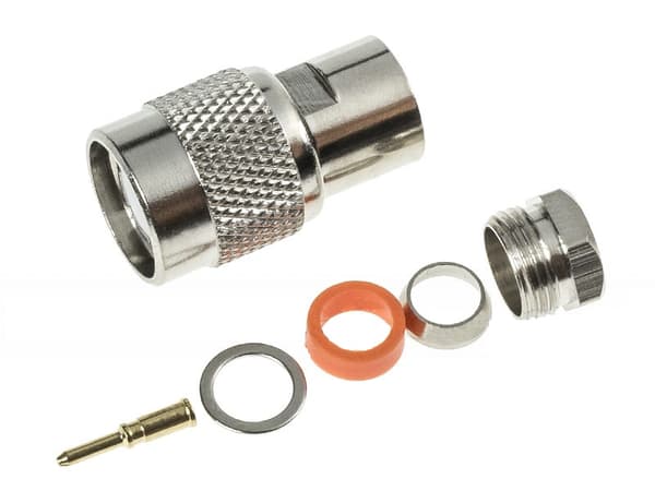 N-stik til H1000, LMR400-kabel, skruet