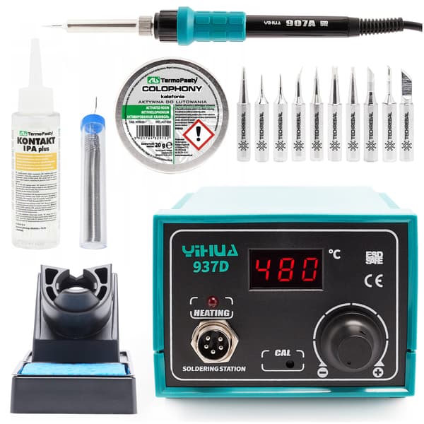 Yihua 937D juotinasemasarja KIT10 kärkeä