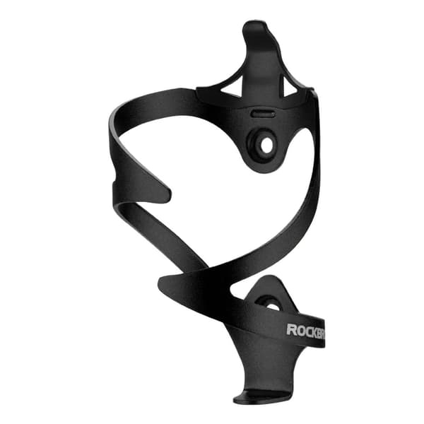 Cykelflaskeholder i aluminium - sort