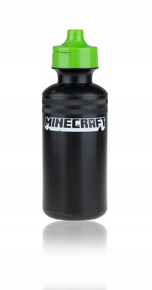 MINECRAFT-koulureppu, penaali, juomapullosetti