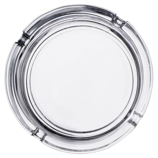 Rund glaspibetakker 10 cm 6 stk.