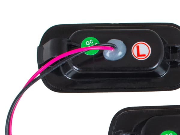 Audi A3 8P 03-08 LED sideblinklys RØGET DYNAMISK 2 stk. SÆT