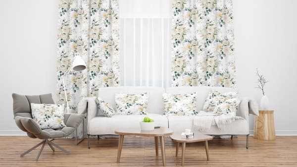 Gardin på tejptryck 125