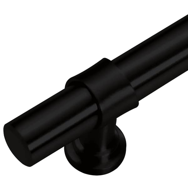 vidaXL skabsgreb 5 stk. sort 192 mm rustfrit stål