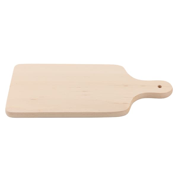 Köksbräda i trä med handtag Florina 14 cm