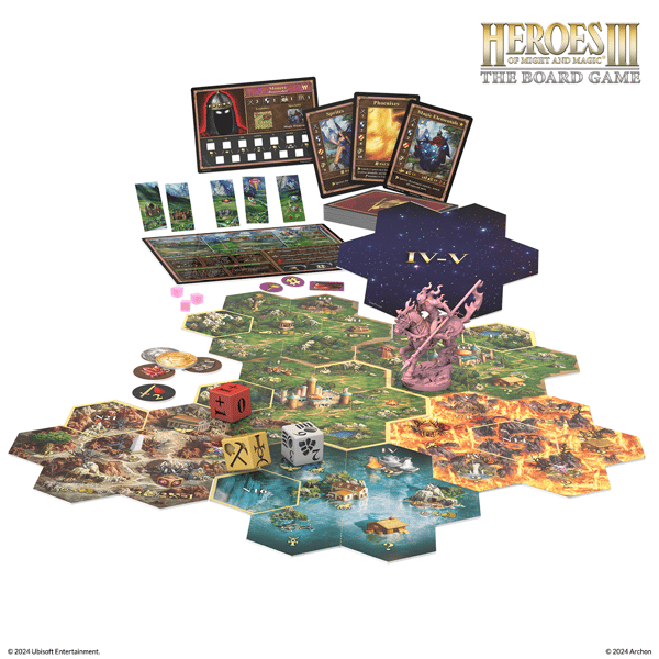Brädspelet Heroes of Might and Magic III: Elementens sammanflöde