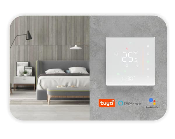 Tuya 16A EXB WiFi Termostat - Elvarme