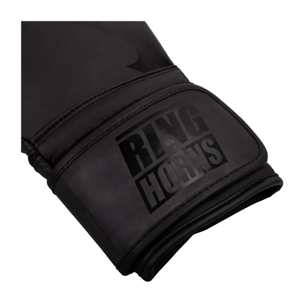 Ringhorns Charger Boksehandsker Sort/Sort 16OZ