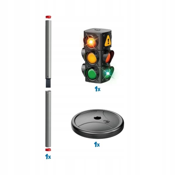 Trafiklys til børn med lys- og lydeffekter 70 cm