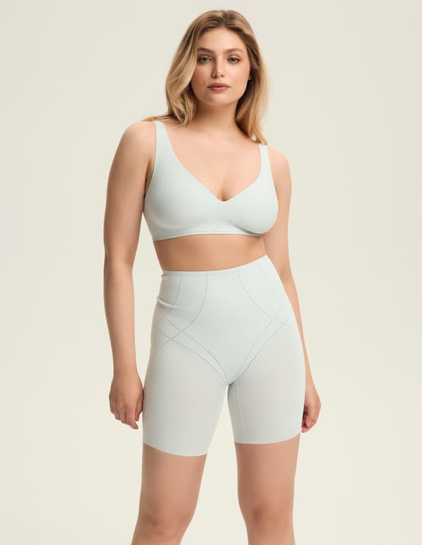 Elegante Esotiq Shorts | Lyseblå M