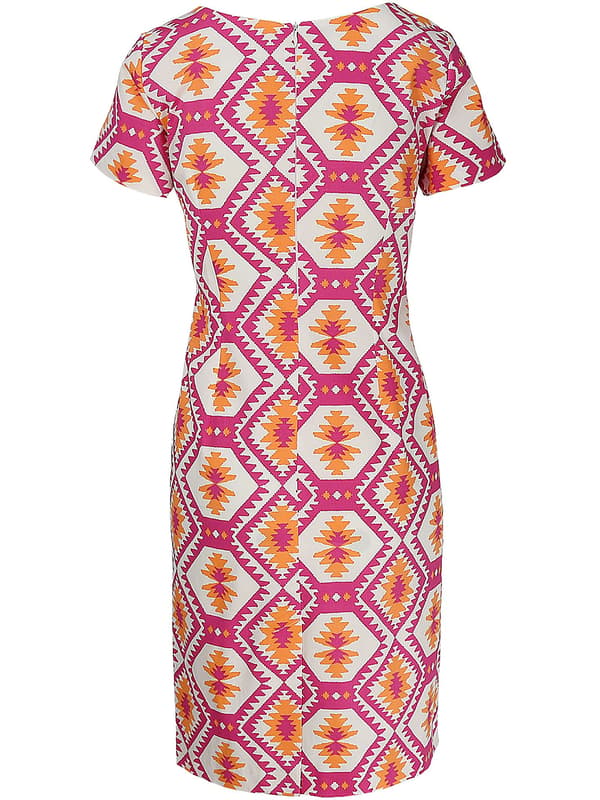 DAMKLÄNNING MED KORTA ÄRMAR