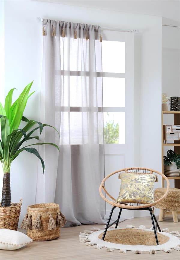 Boho-verho IBIZA 140x260 luonnonvärinen