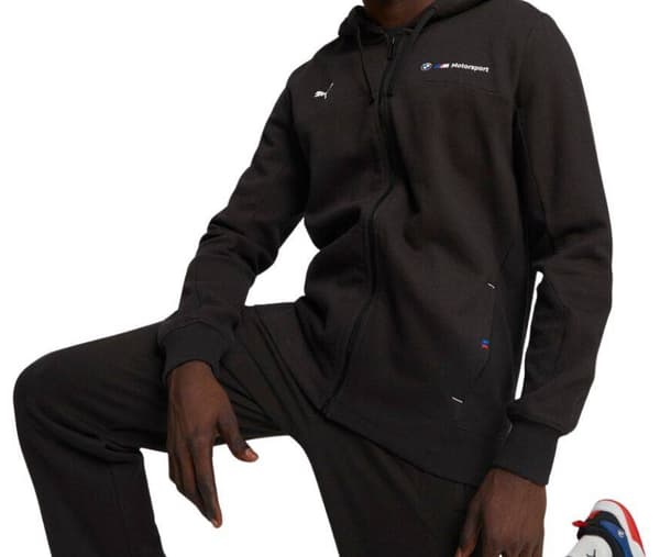 Puma BMW MMS HDD Joggingjakke sort [621221 01] rS