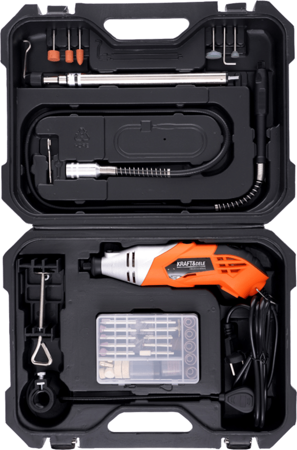 Mini-kværn 270W + tilbehør 126 stk. KD10752