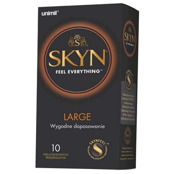 Skyn Stora kondomer - 10 st.