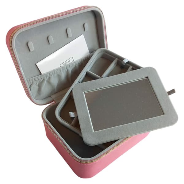 Smykkeskrin Organizer Pink