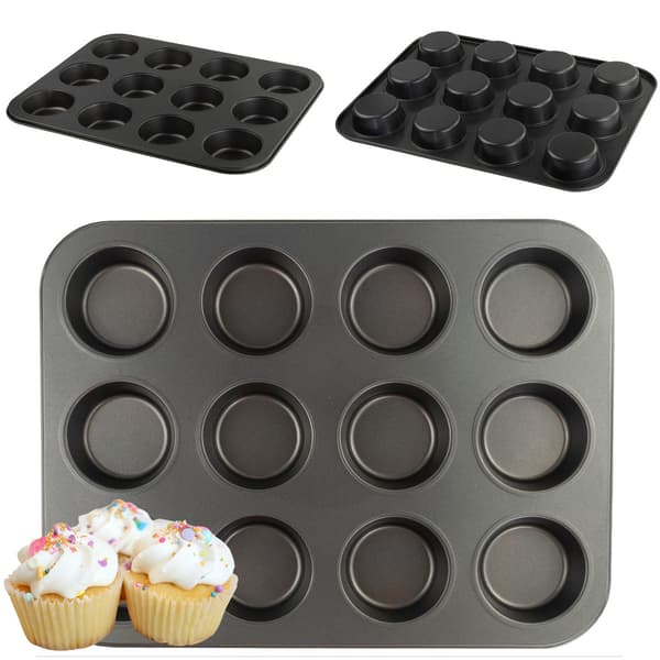 TG66027 MUFFINSBAKBITAR 12 MUFFINS non-stick