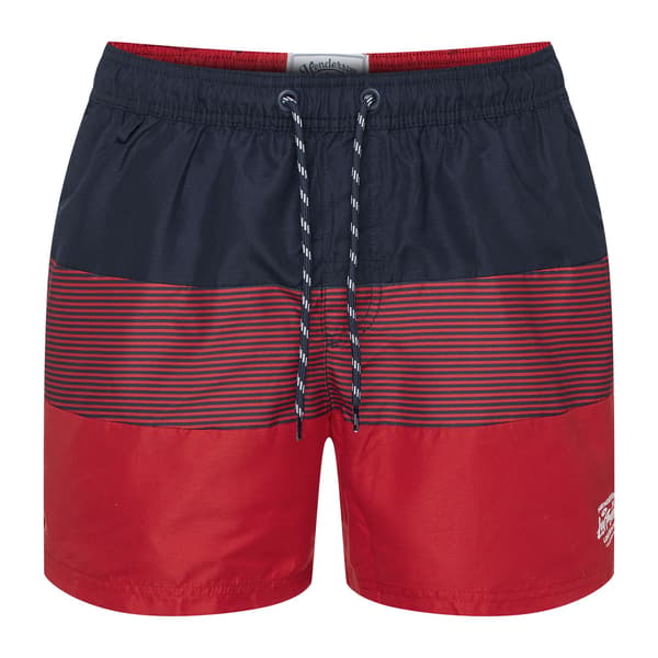 Rival Henderson badebukser | Marineblå, Rød 3XL