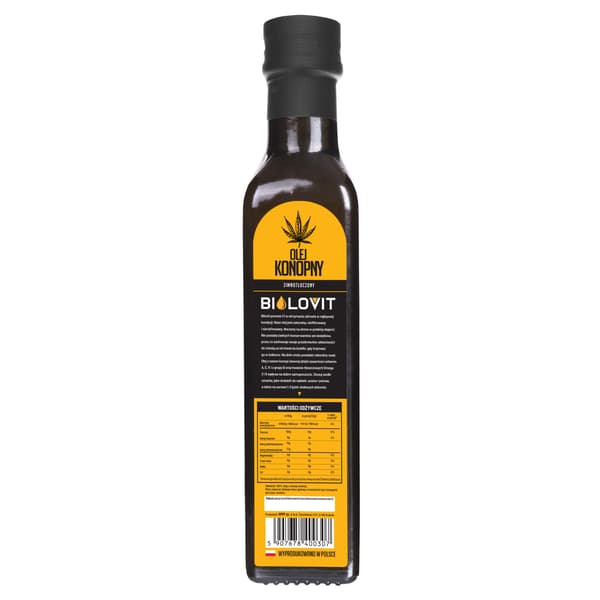 Bilovit - Koldpresset hampolie - 250 ml