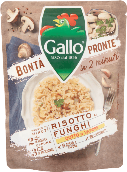 Risotto sienillä Riso Bonta'P. Funghi 250g - Gallo