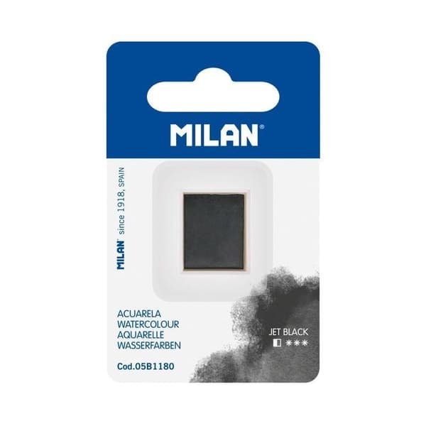 MILAN sort akvarelmalingsterning