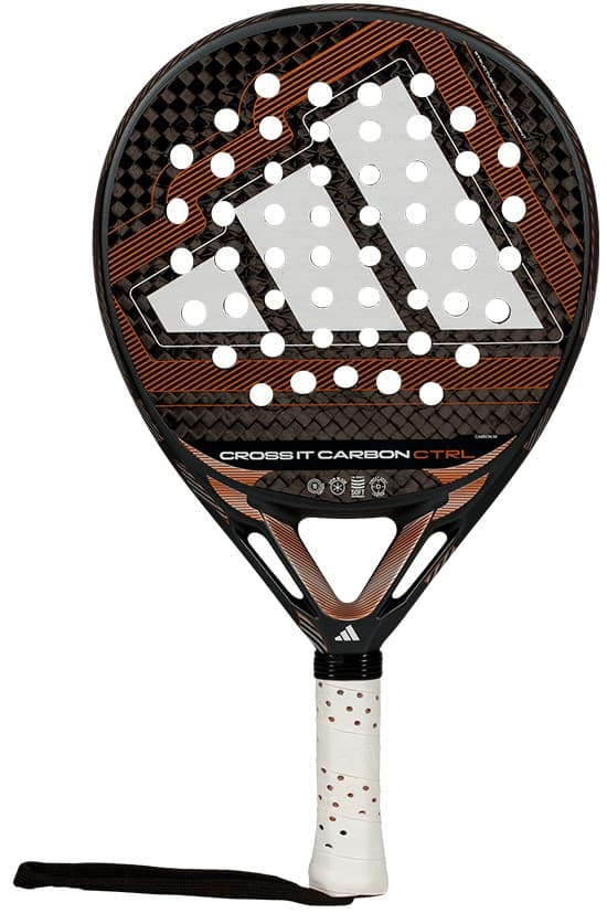 Adidas Cross IT Carbon Ctrl 2026 Padelracket (AR2CA5U87)