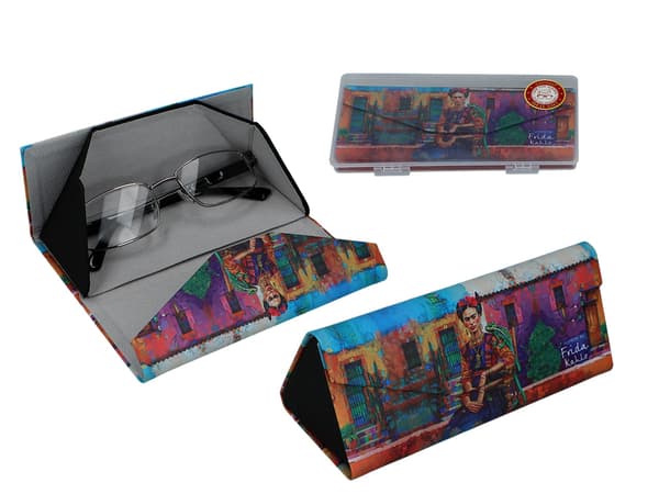 Carmani, foldbart brilleetui - Frida Kahlo