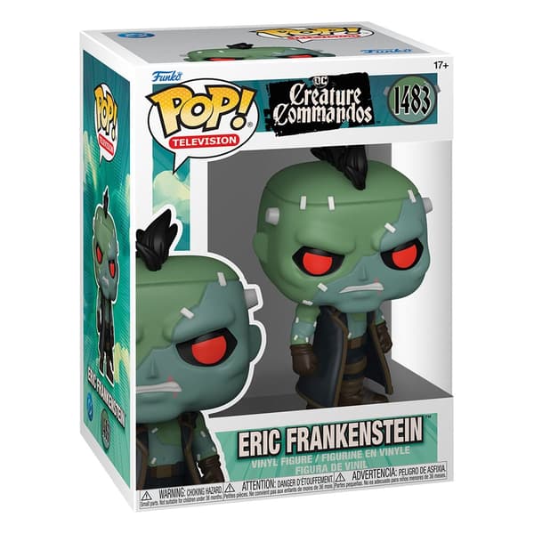 Funko POP Creature Commandos 1483 Eric Frankenstein samlerfigur