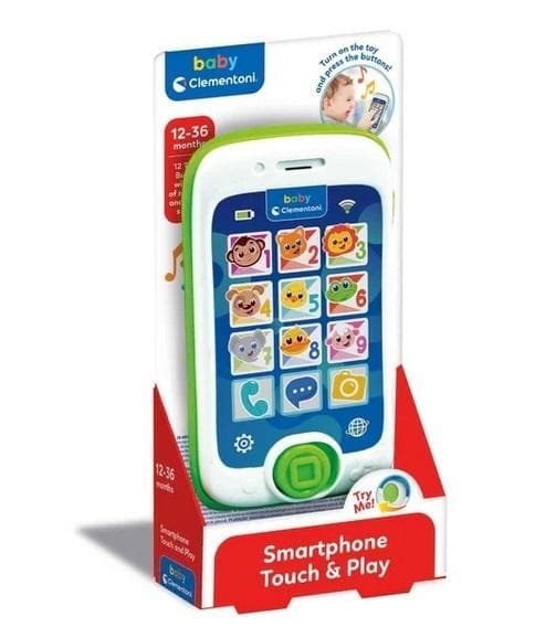 Talende smartphone med touchscreen