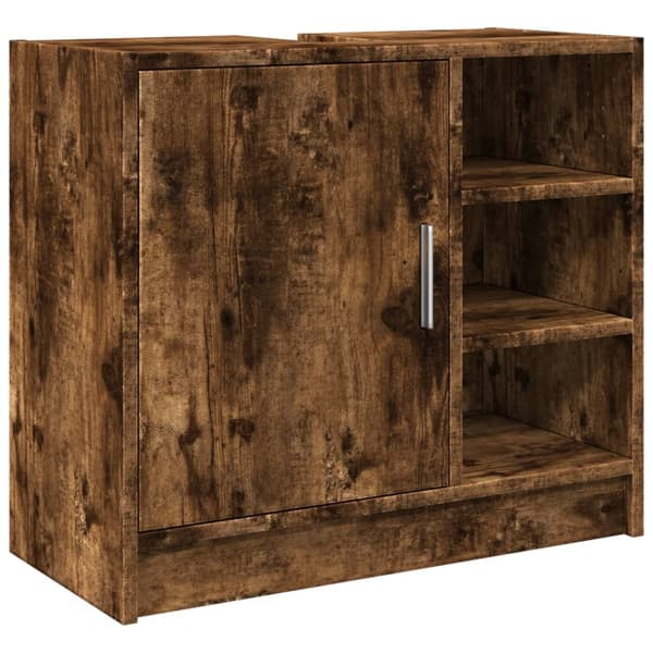 vidaXL vaskeskab røget eg 63x29x55 cm