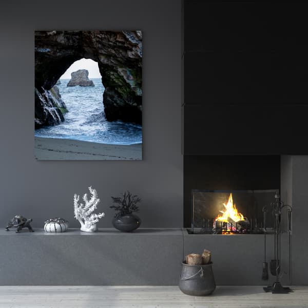 Canvastavla Natur Stenbåge Hav 30x40 cm