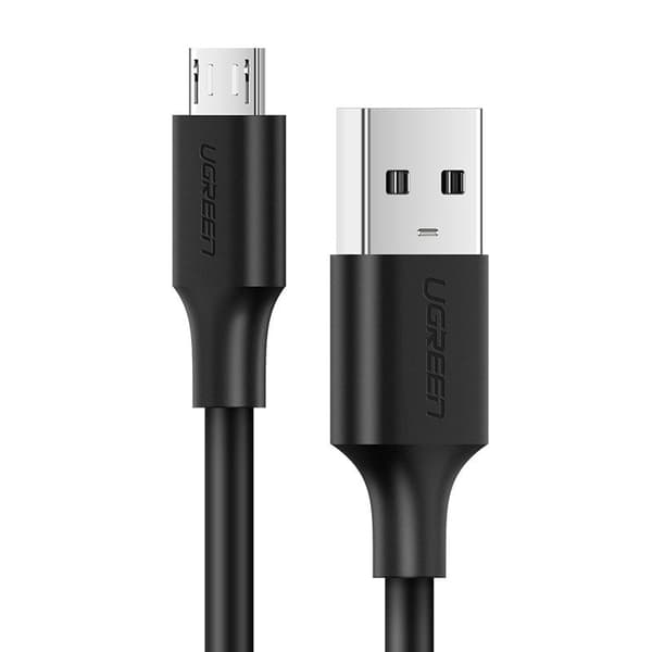 USB-kaapeli - micro USB 2A 2m musta