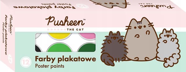 POSTERMALING 12 FARVER 20ML PUSHEEN 8006