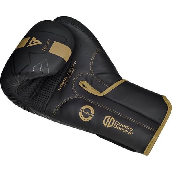 RDX F6 Boksehandsker Sort/Guld 8OZ