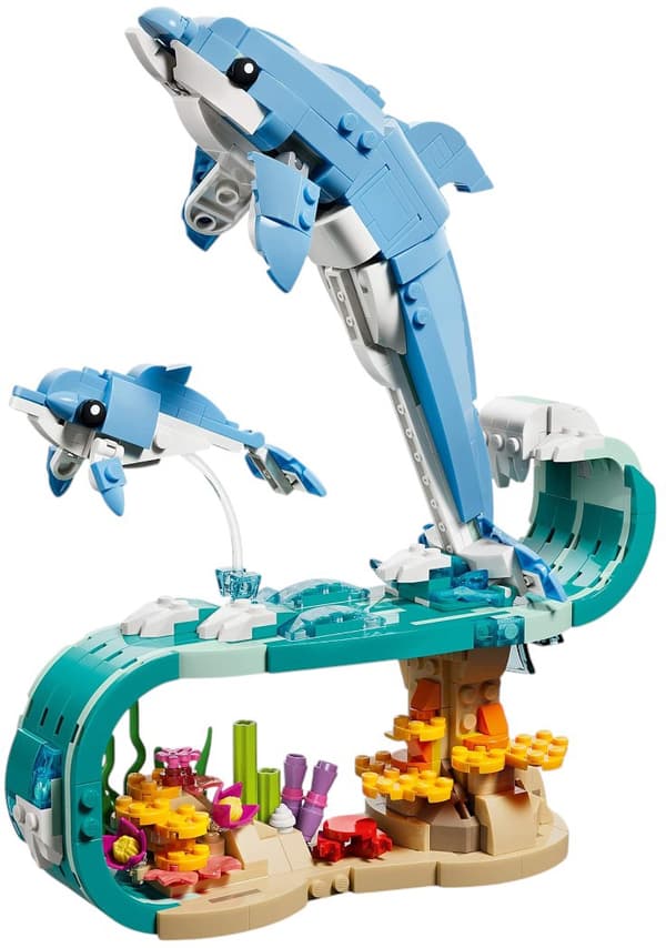 LEGO Creator Havsdjur: Vacker Delfin 542 bitar (31385)