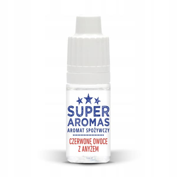 Superaromer Röda frukter med anisarom 10 ml