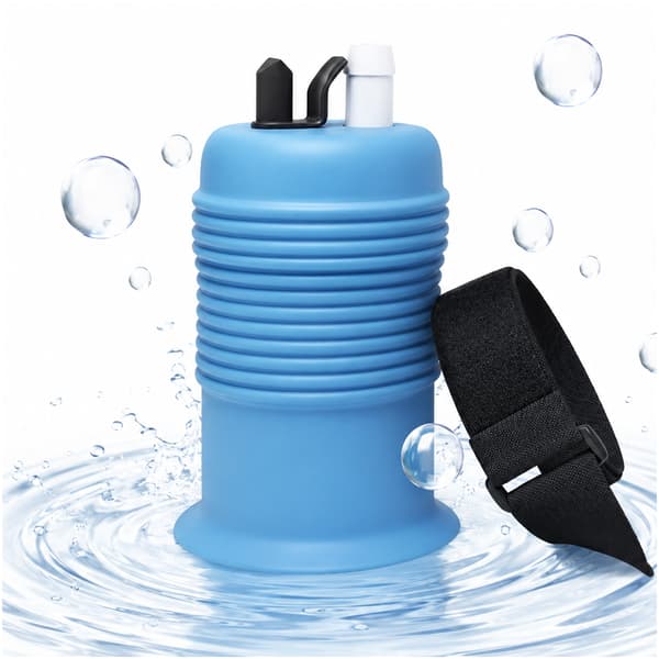 VacuGLIDE Universal Dynamic Cap Blå Autoblow Stroker Cap