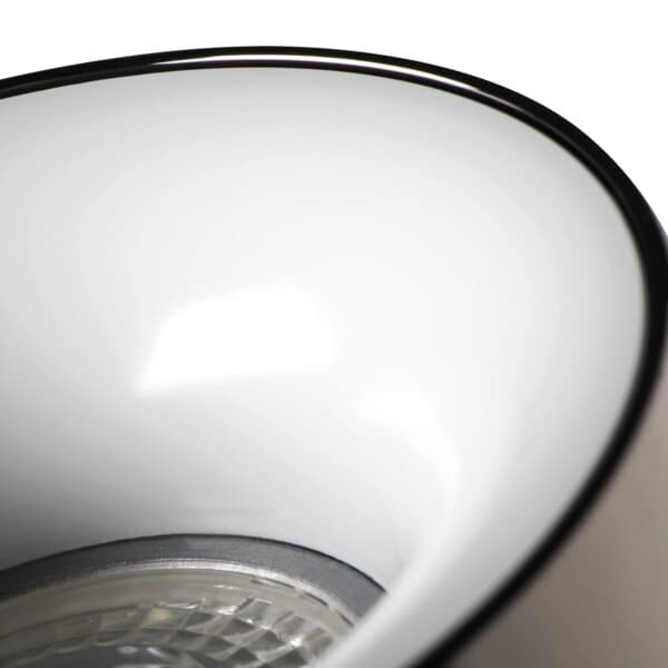 KANLUX LED Halogen Takspotlight Ring Antracit/Krom