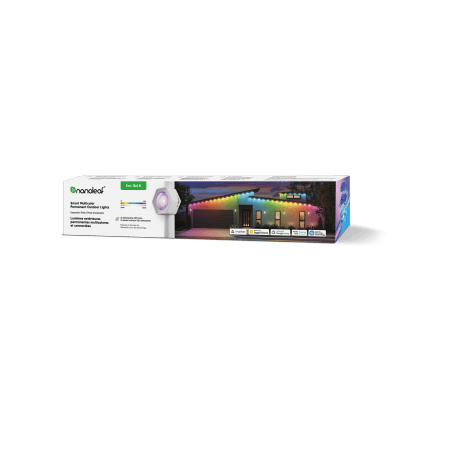 Nanoleaf 1D permanent utomhusbelysning expansionspaket - LED-remsa för utomhusbruk (5m)