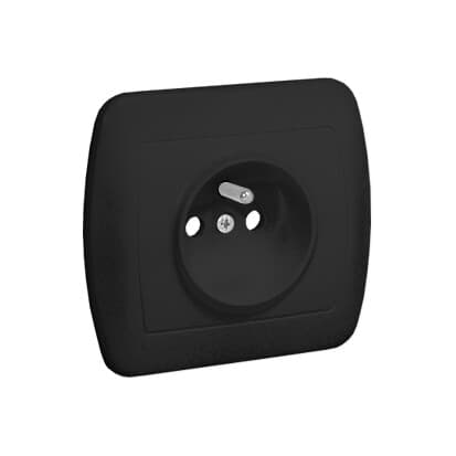Stikkontakt med jordforbindelse, med strømafbryder, 16A, 250V~,